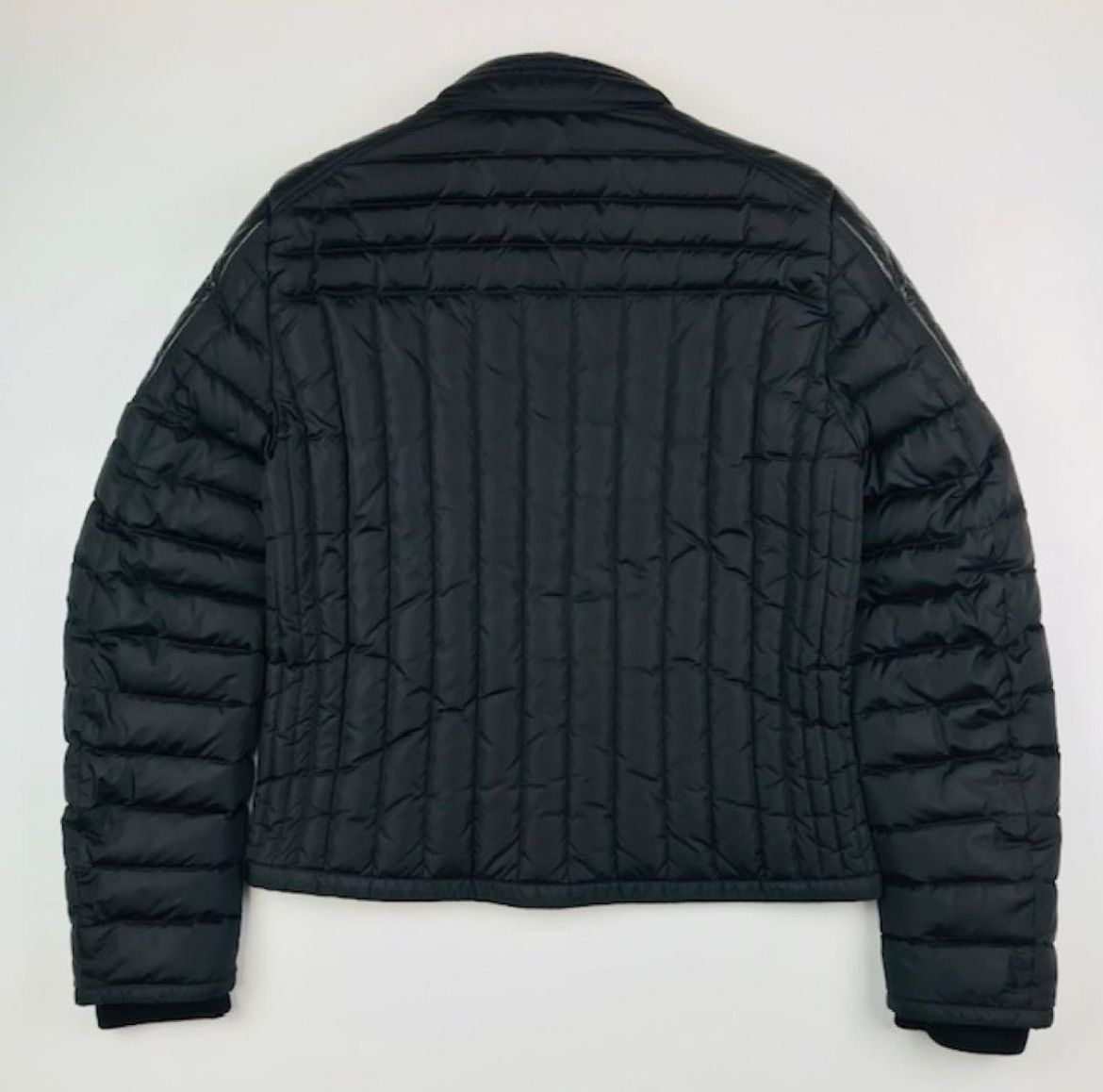 美品☆MONCLER・モンクレール BAHR メンズ レザーブランドアイコン