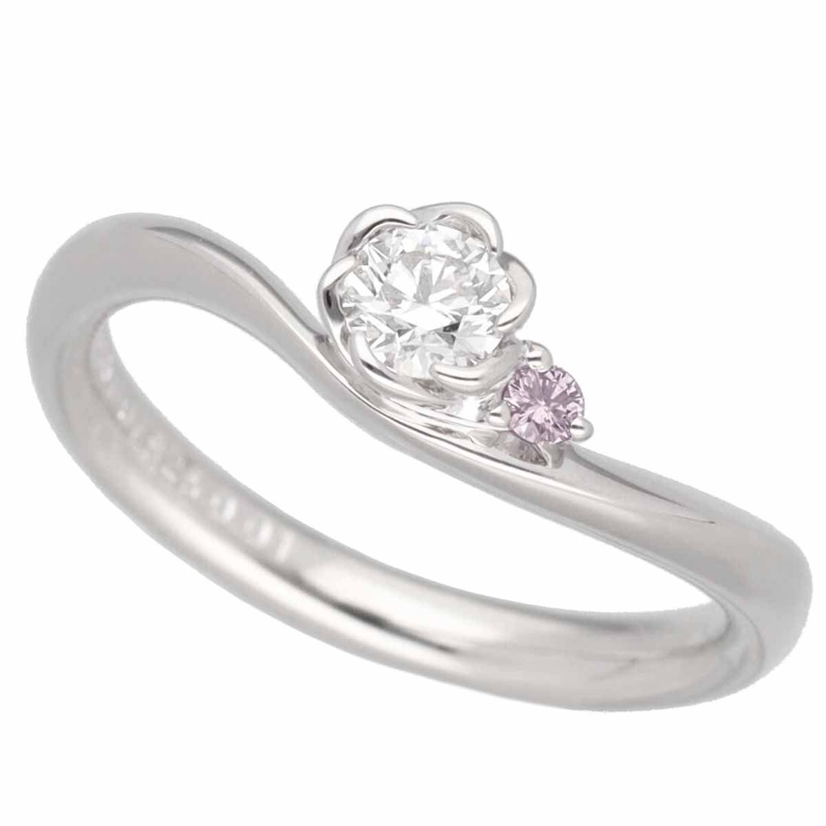 TRECENTI トレセンテ チェリーブロッサム ダイヤモンド(0.171ct G-VVS2  