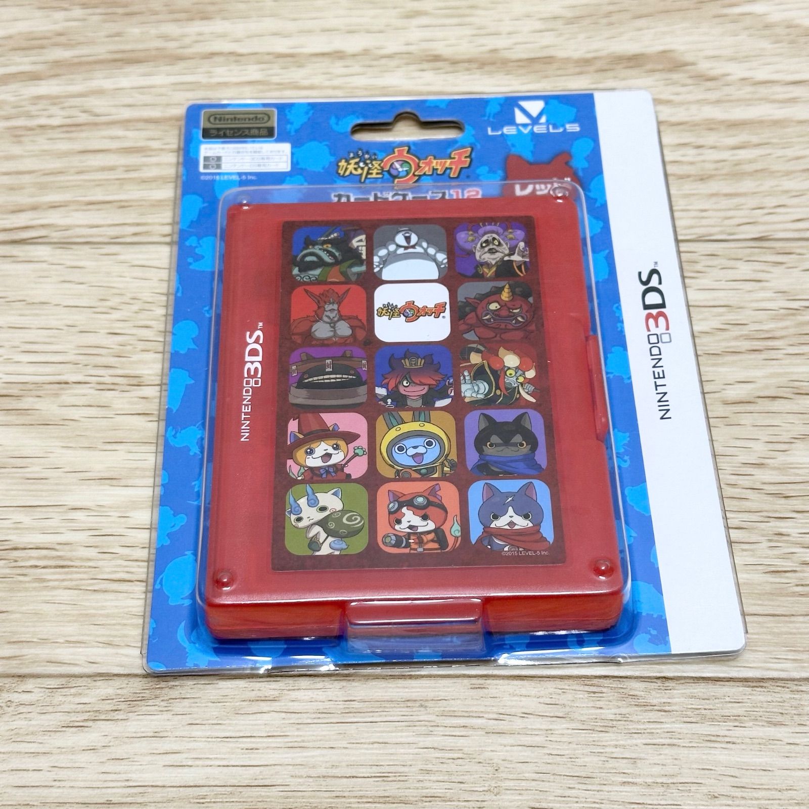 レベルファイブ Level5 妖怪ウォッチ カードケース12 ニンテンドー3DS 