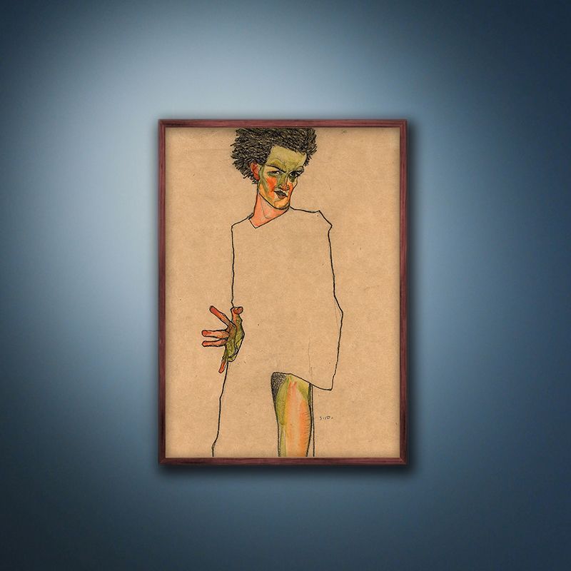 Amazon.co.jp: Egon Schiele エゴン・シーレ (夏風景) 絵画