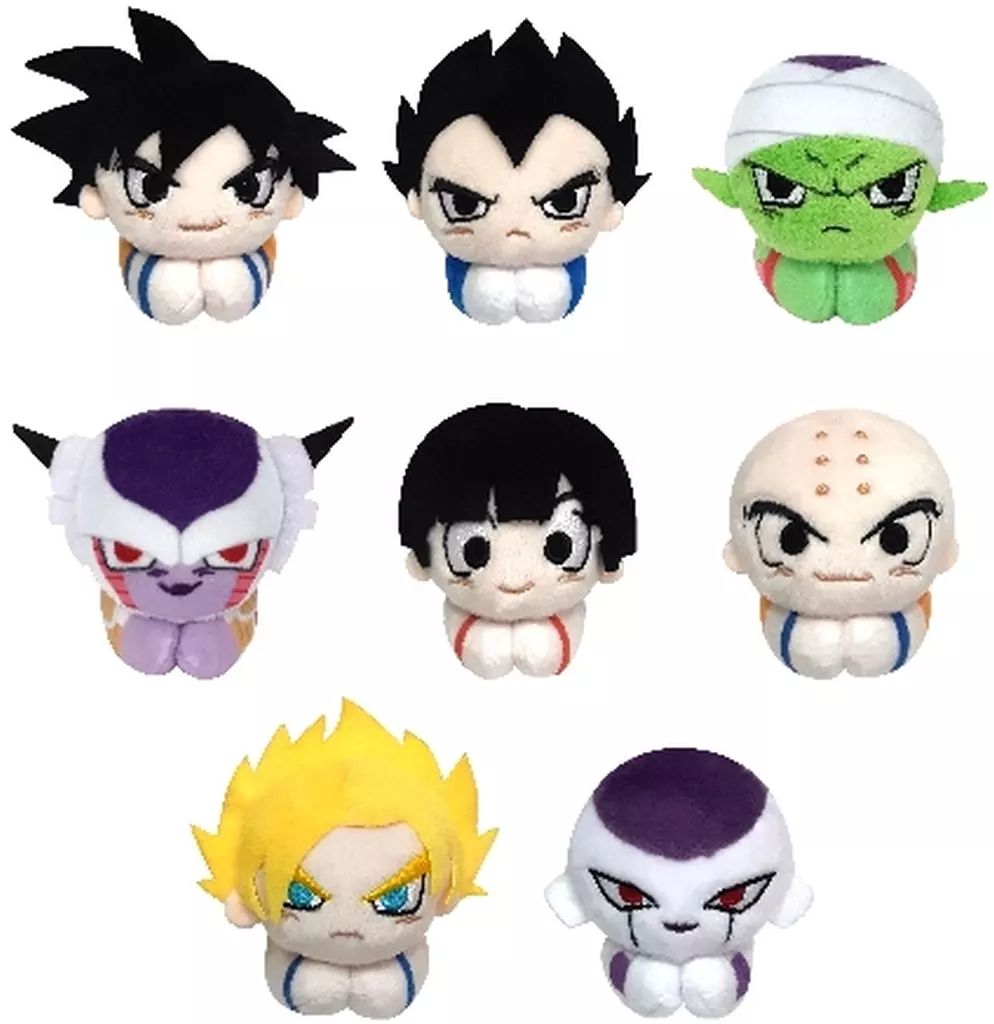 中古】キーホルダー 全8種セット 「ドラゴンボールZ はぐキャラ