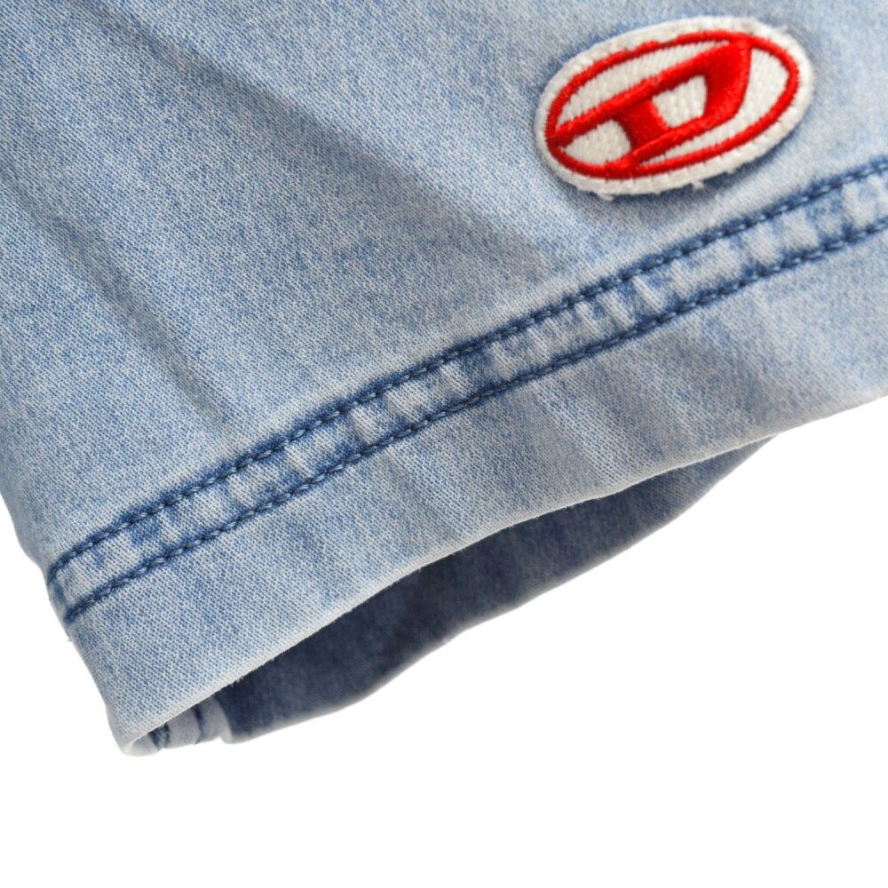 DIESEL (ディーゼル) D-BIGGOR-NE TRACK DENIM T-SHIRT トラック
