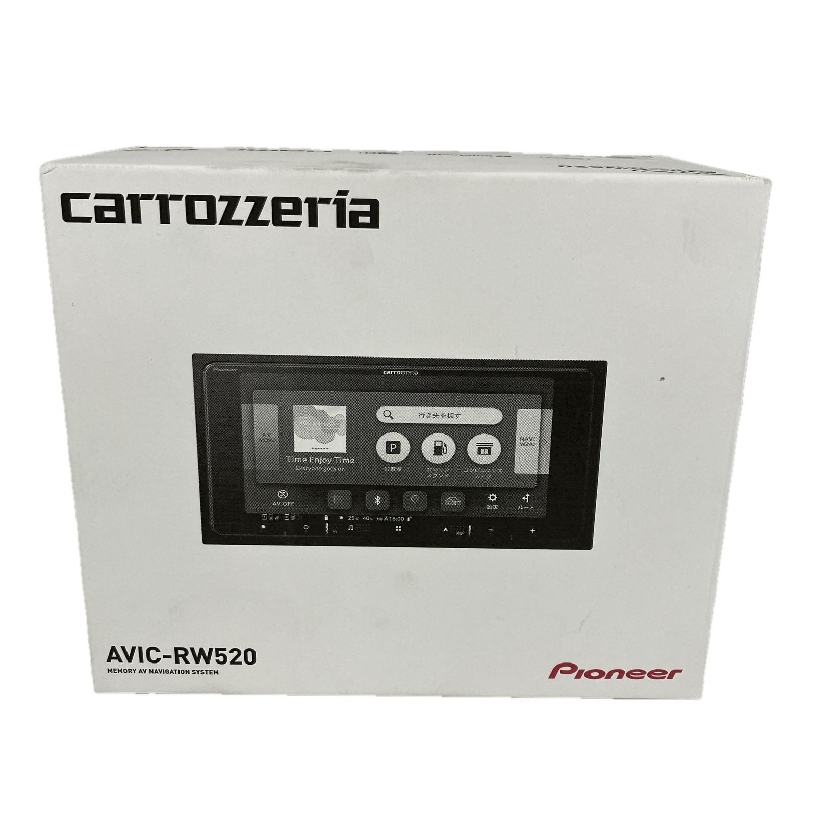 Pioneer AVIC-RW520 carrozzeria 楽ナビ 7V型フルHD 200mm ワイド 2DIN AV一体型 S10513087