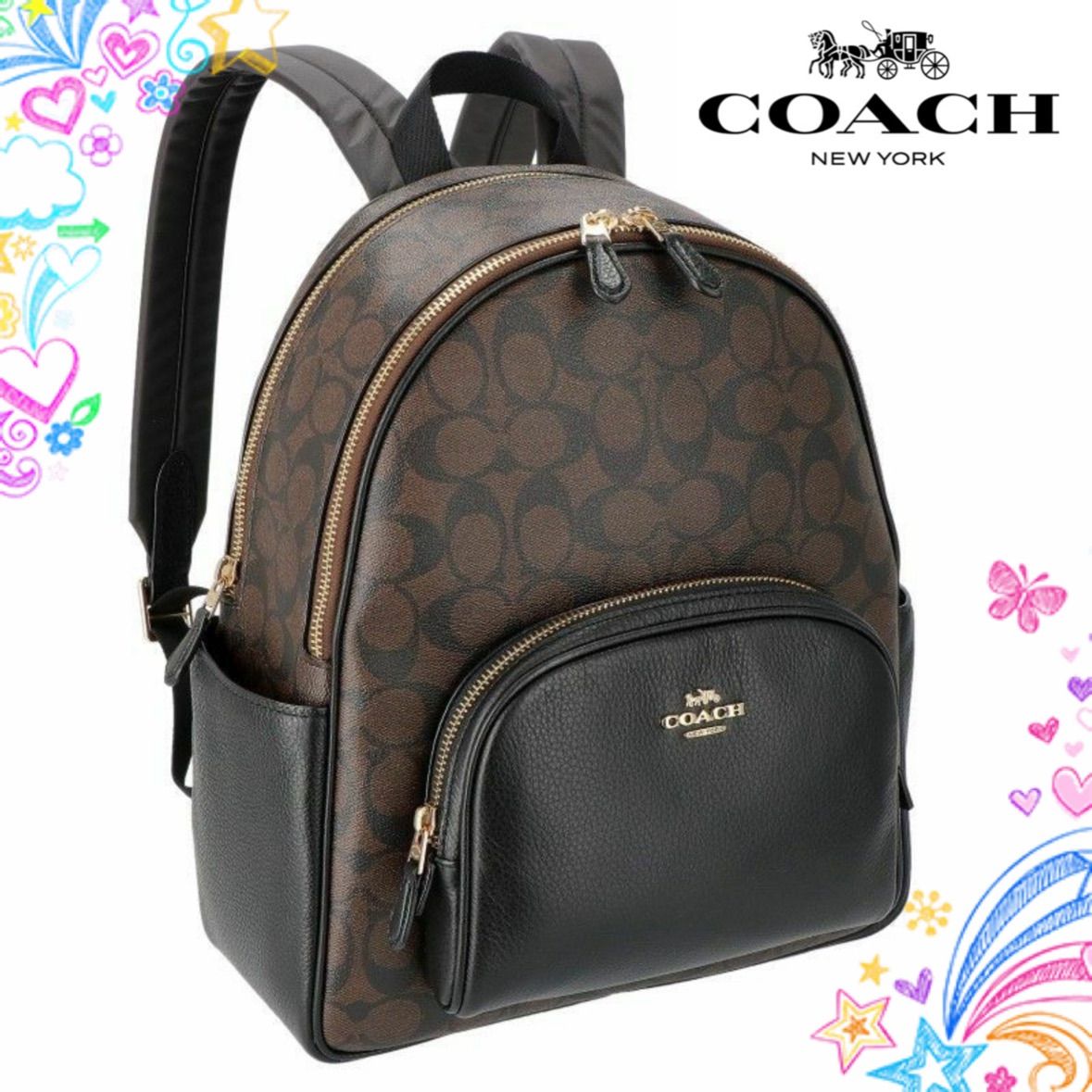 ✿新品未使用✿ コーチ アウトレット COACH リュックサック