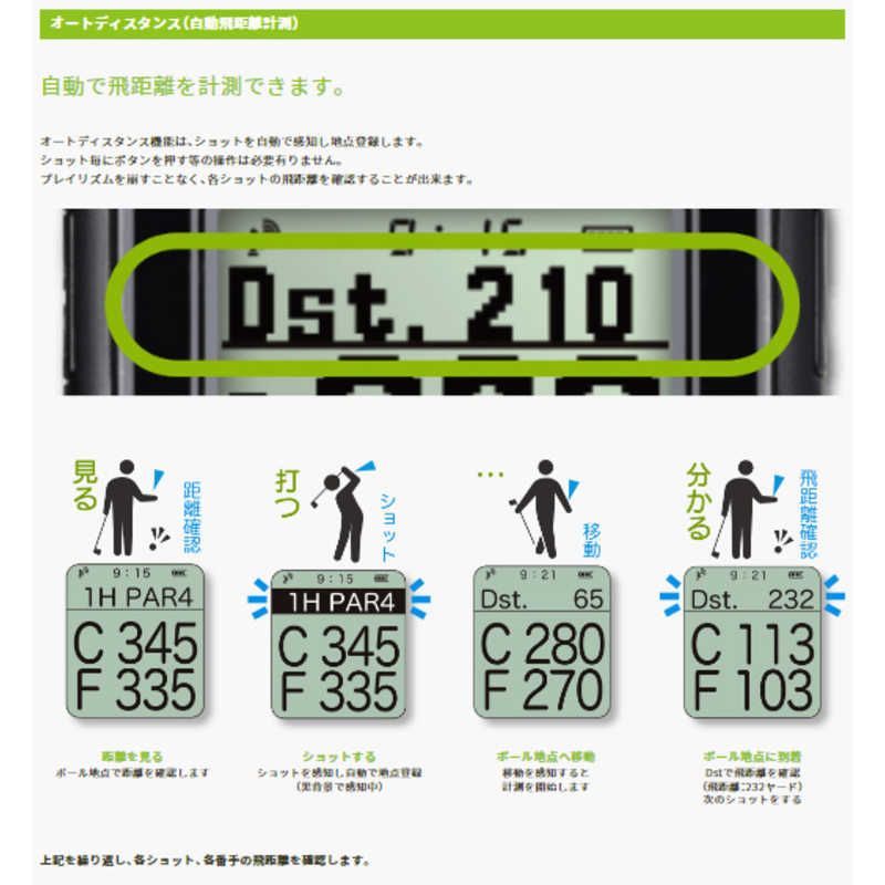 [送料込み]アサヒゴルフ　EAGLE VISION GPS watch4 EV-717ブラック 2点以上送料無料即納中古朝日ゴルフ(EAGLE VISION) GPSナビ