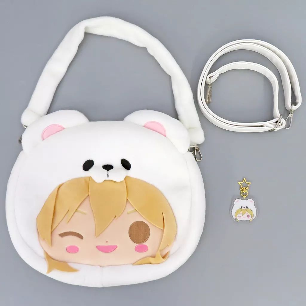 羽風薫 くまバッグ あんスタ あんさんぶるスターズ 痛バ 白熊 抱き熊痛