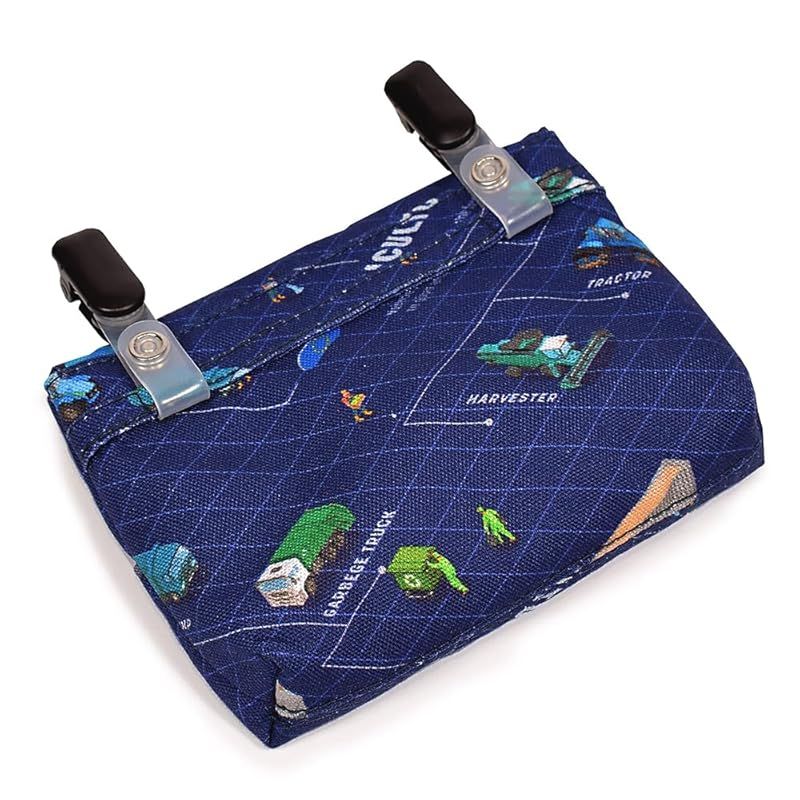 COLORFUL CANDY STYLE スモールタイプ 移動ポケット 付けポケット クルマ社会の交通インフラ 3枚セット 男の子 かっこいい 子供用 付けポケット 子供 移動ポケット ポケットポーチ ハンカチ ティッシュ ウエストポーチ N602270 0