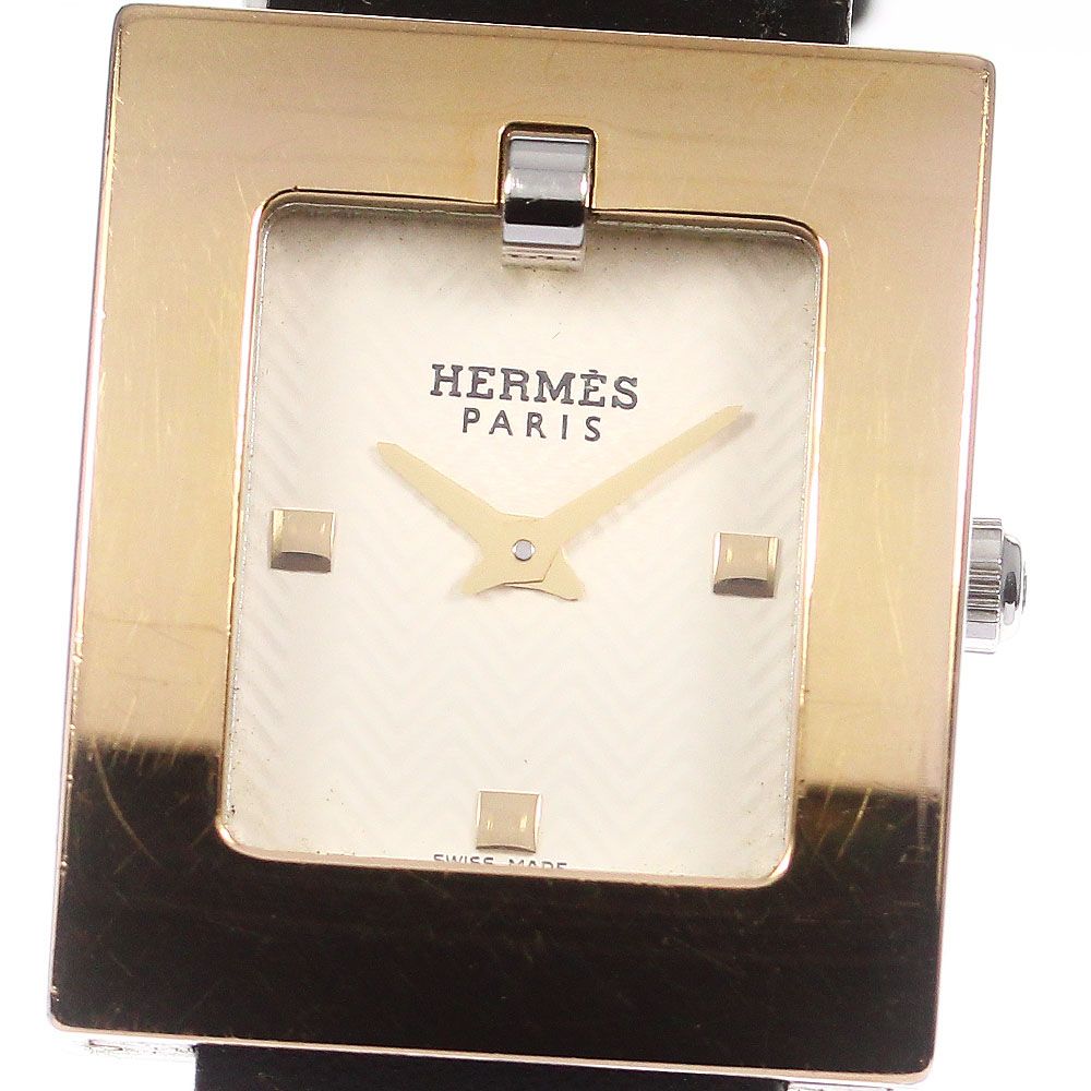 エルメス HERMES BE1.120 ベルトウォッチ クォーツ レディース内箱