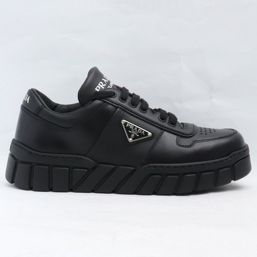 IT39(26cm相当) PRADA レザー スニーカー 26cm相当 PRADA レザー スニーカー - メルカリ