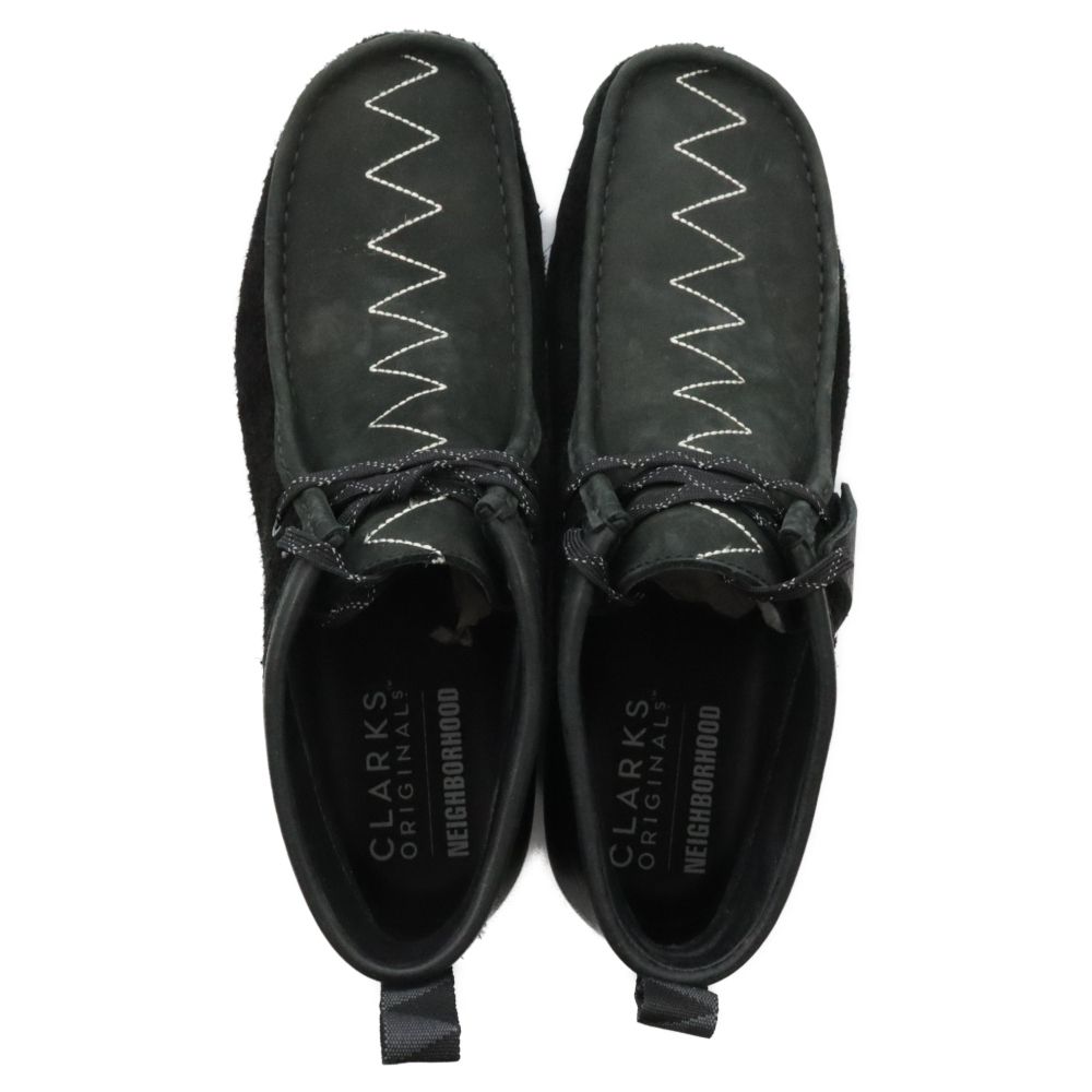 neighborhood clarks wallabee ワラビー クラークス CLARKS ORIGINALS x NEIGHBORHOOD WALLABEE BOOT GTX BLACK GORE