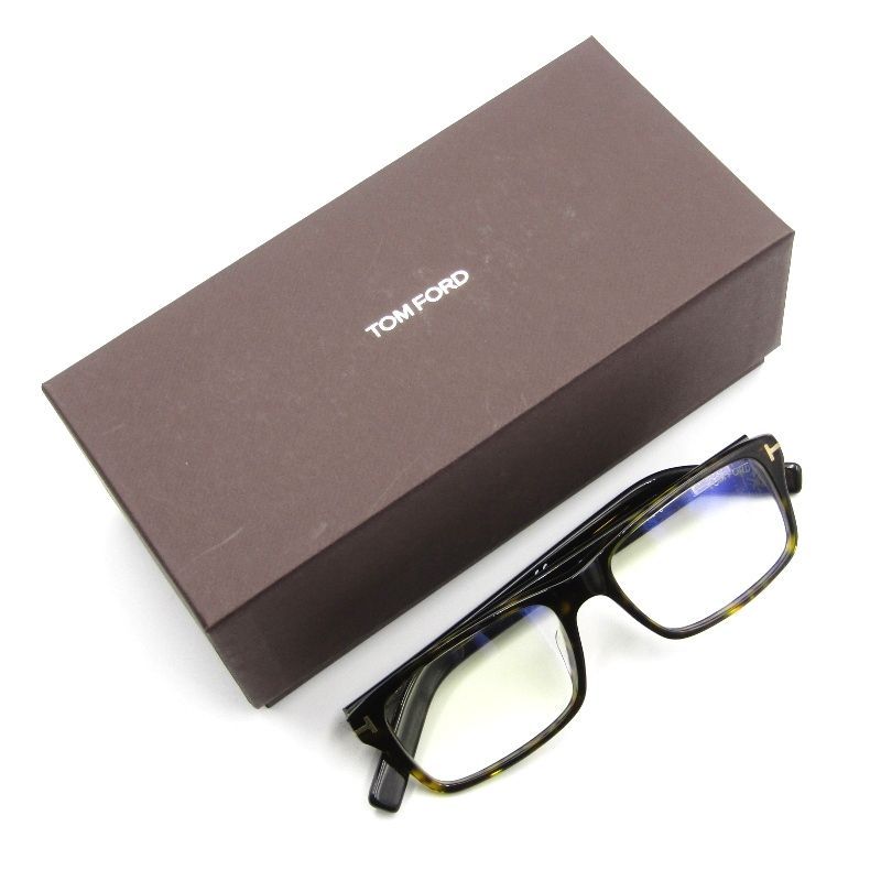 美品 TOM FORD トムフォード メガネフレーム TF5663-F-B イタリア製  