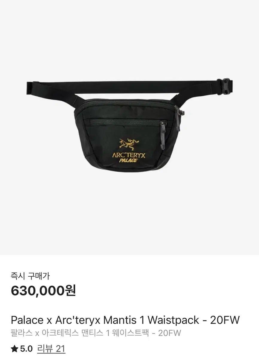 アークテリクス x パレス マンティス1