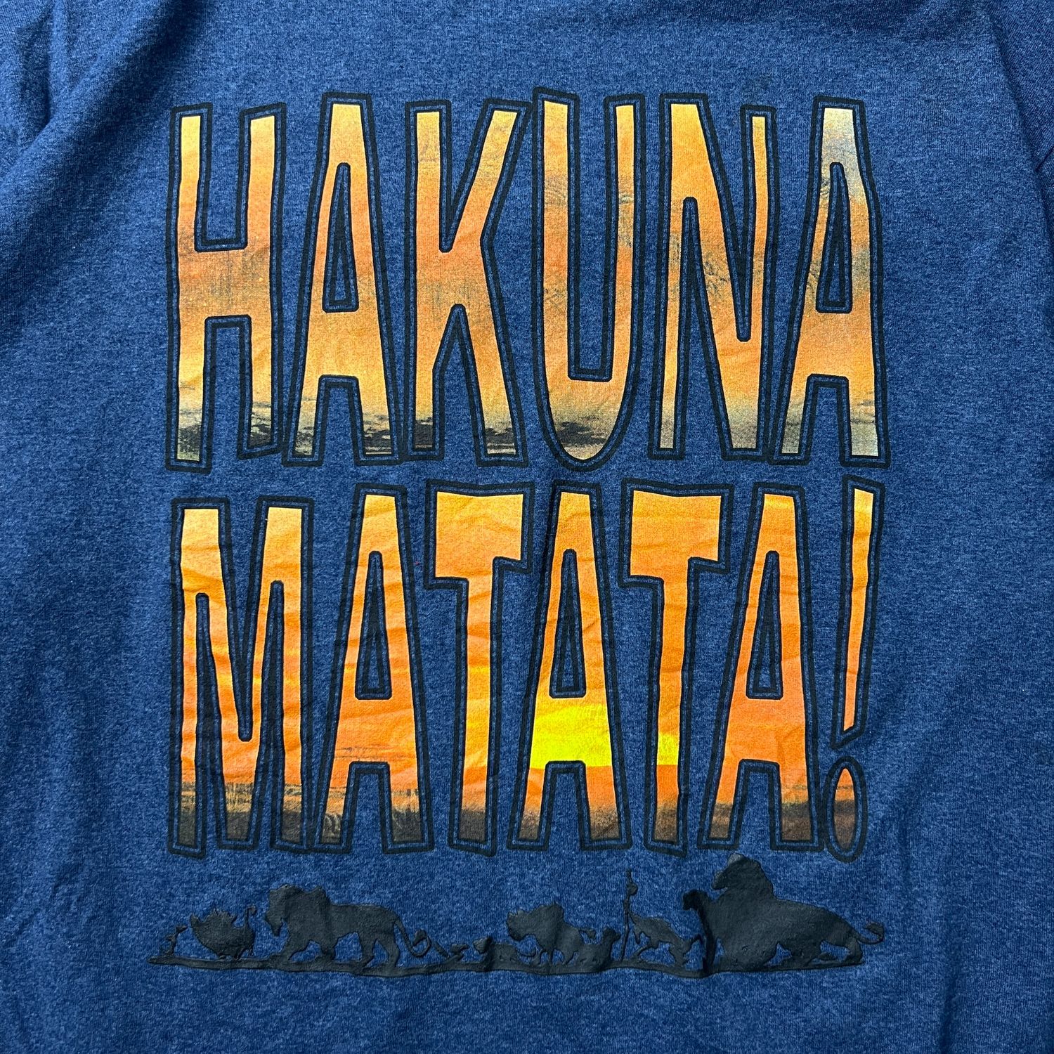 XL】ディズニー ライオンキング ハクナ マタタ Tシャツ ムービーT 