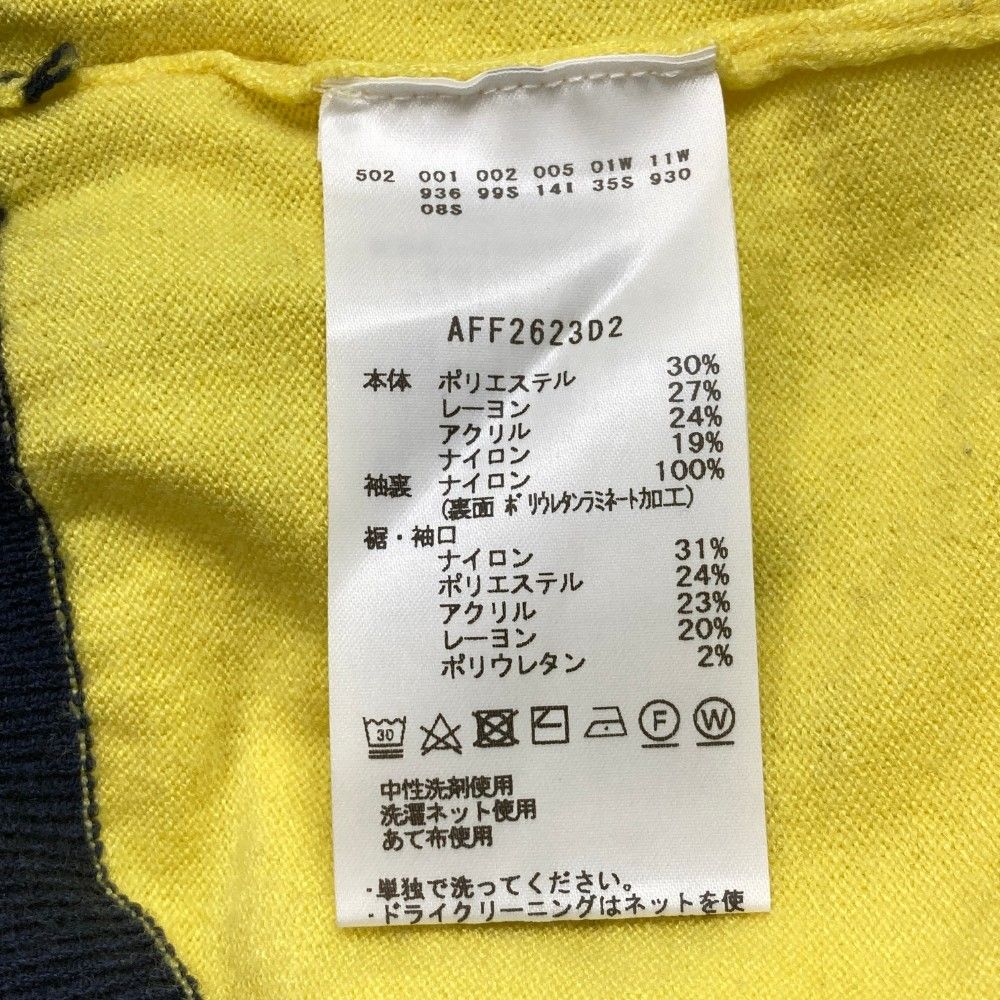 サイズ：M AND PER SE アンパスィ  タートルネック 長袖ニットセーター  イエロー系 [240101453620] ゴルフウェア レディース ストスト サイズ：M AND PER SE アンパスィ タートルネック 長袖ニット