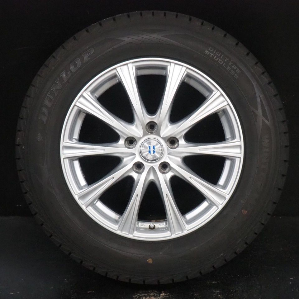 23年製 バリ山 ダンロップ WINTER MAXX SJ8+ / Weds NEXTA JJ 【 225