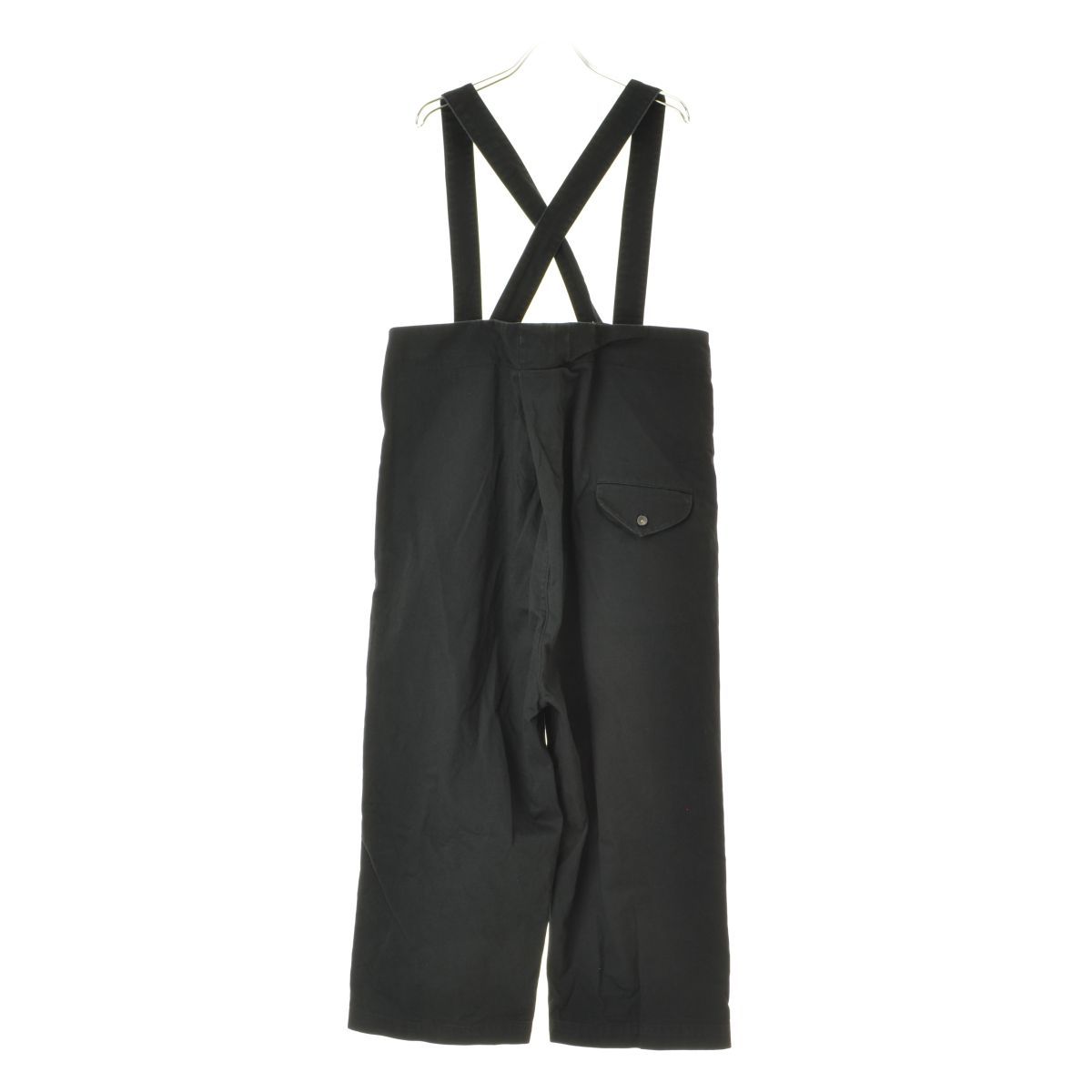 FIRMUM】FR074PF 16/ ムラ綿糸サテンサスペンダーコットンパンツ  