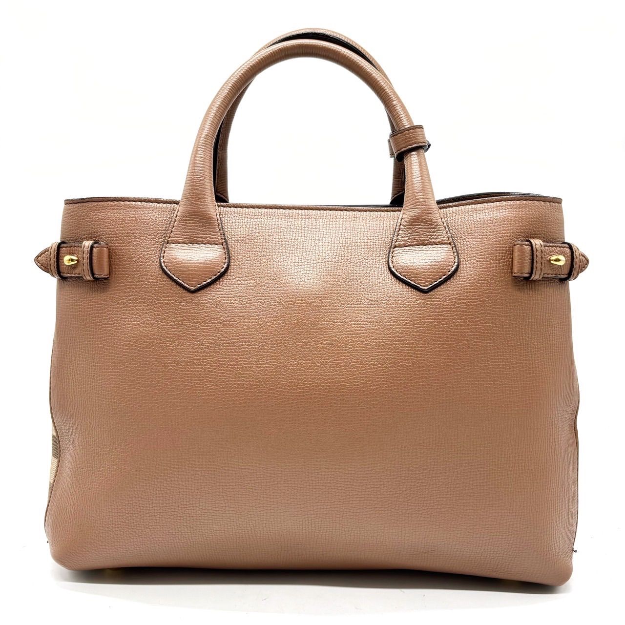 BURBERRY バナーバッグ 2way トートバッグ A4収納可能