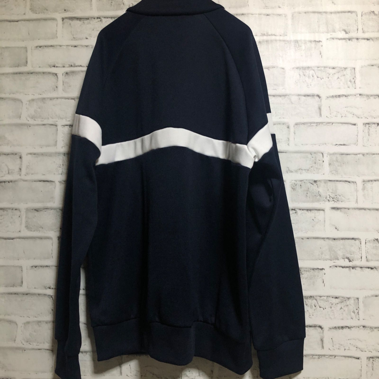 80s復刻版⭐️adidas トラックジャケット/ジャージ L トレファイル刺繍 