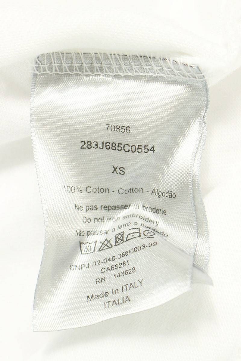 ディオール 22AW 283J685C0554 カクタスジャックロゴ刺繍Tシャツ メンズ XS