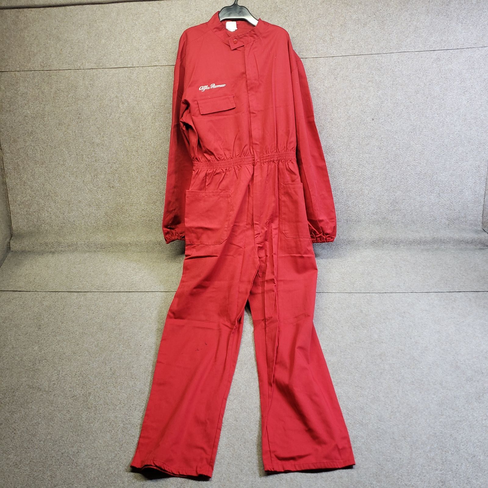 Alfa Romeo（アルファロメオ）ワークライン つなぎ 作業用 レッド系 52