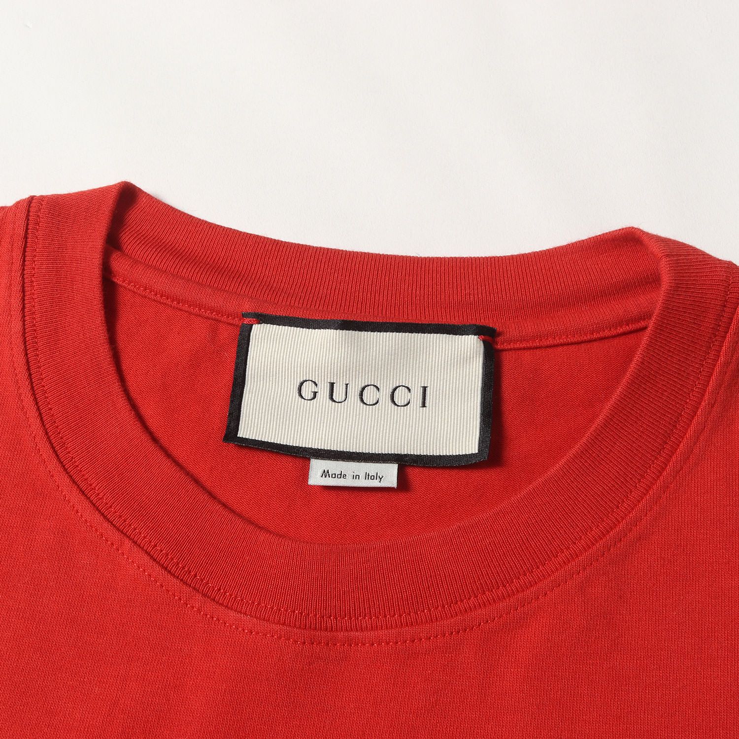 【値下げ】GUCCI プリントTシャツ レッド サイズ：XS (渋谷神南店) 楽天市場】【中古】GUCCI×ドラえもん プリントTシャツ