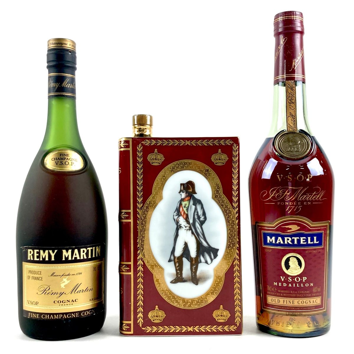 古酒 3本セット ナポレオン コニャック レミーマルタン カミュ 3本 レミーマルタン カミュ コニャック 700ml ブランデー セット 古酒
