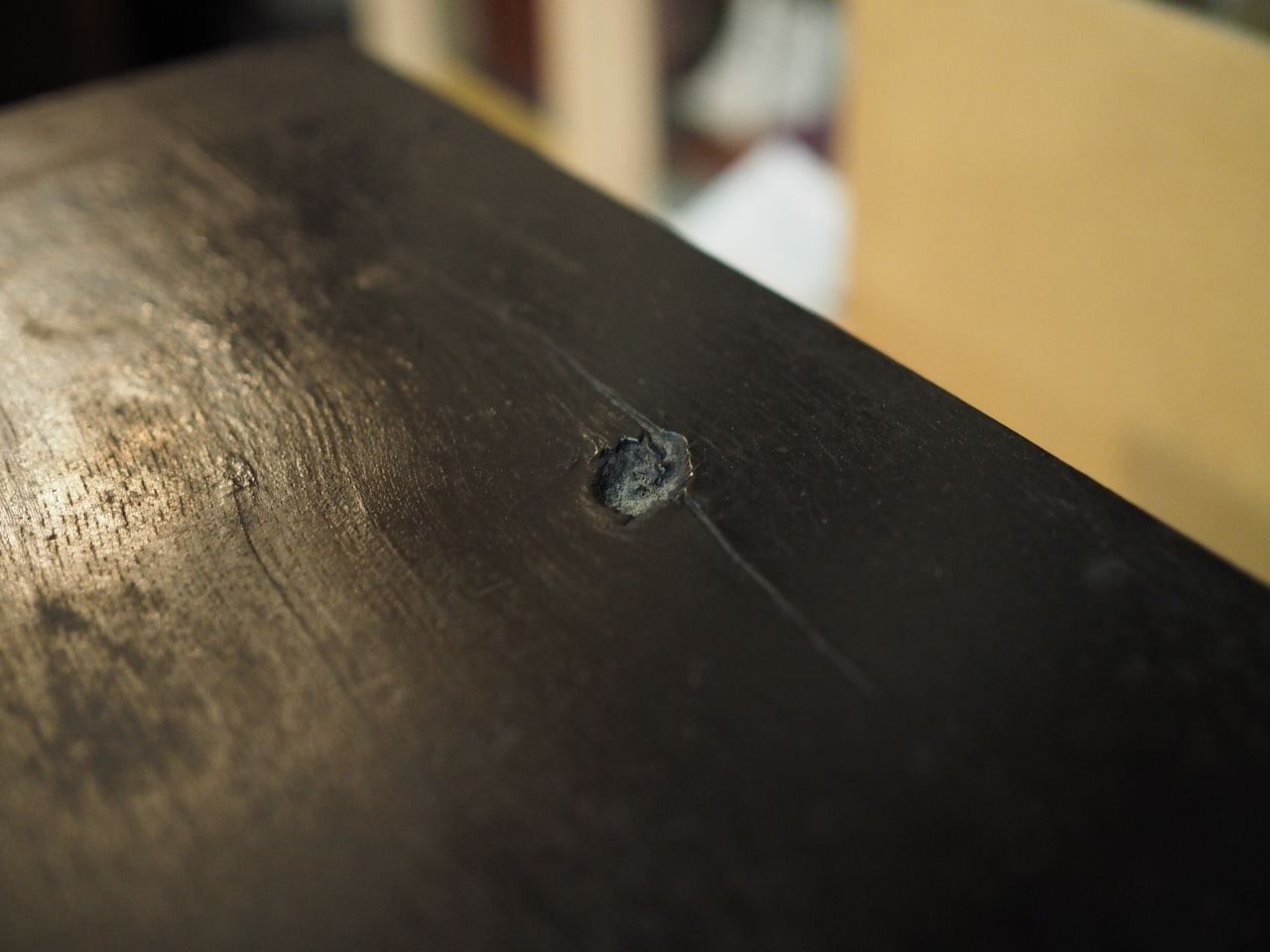 昭和初期の小さなローボード 展示台