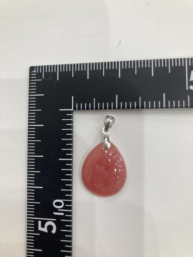 【E28978】インカローズ＊美品＊ペンダント＊ロードクロサイト＊縞模様＊Incarose＊Rhodochrosite