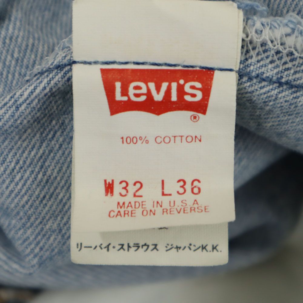 Levi's 501 90's USA製　ストレートデニム ボタンフライ　W32 楽天市場】古着 Levi's リーバイス 60s 501XX ボタンフライ3つ V