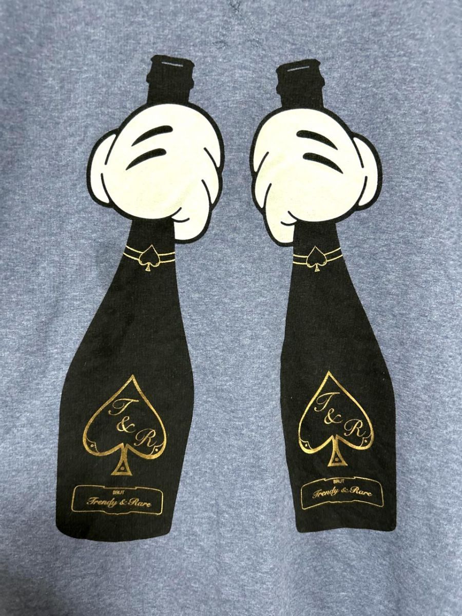 Trendy&Rare トレンディ&レア レア ドンペリ ミッキー スウェット 