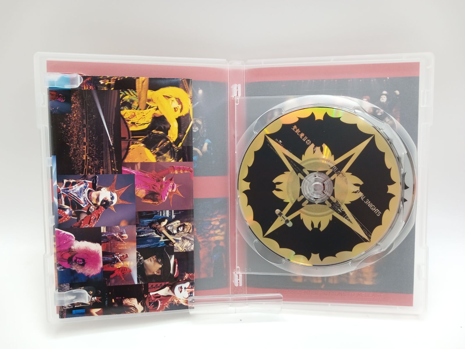 ■（未開封新品）ヘーゼルナッツの騎士（日本語訳無し） 聖飢魔Ⅱ活動絵巻 THE BLACK MASS FINAL3NIGHTS DVD [DD0931-007