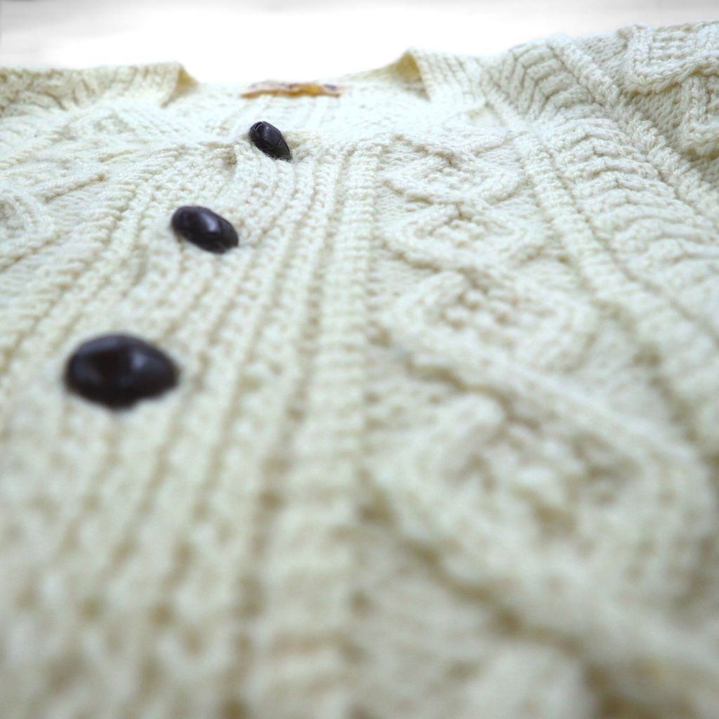 vintage ローゲージ フィッシャーマン アランニット ハニカム編み レトロ vintage ローゲージ フィッシャーマン アランニット ハニカム編み レトロ