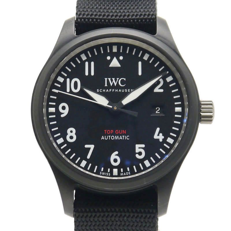 IWC パイロットウォッチ トップガン IW326901 自動巻き 黒文字盤 - メルカリ