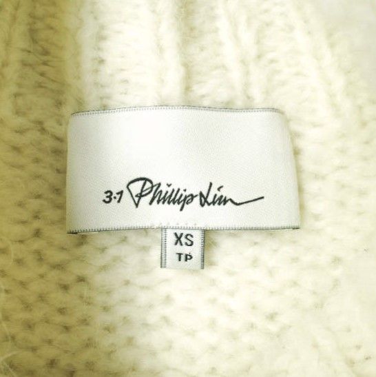 3.1 Phillip Lim アルパカ ウール セーター アイボリー ニット