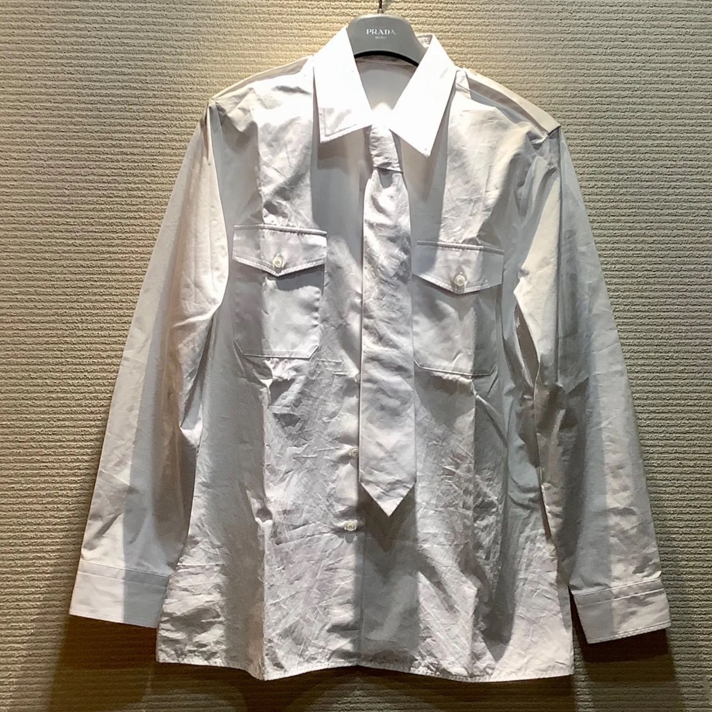 PRADA - PRADA 24ss ネクタイシャツの通販 by ken's shop