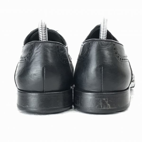 ドイツ名門老舗 ロイド Lloyd 重厚本革 ウイングチップ 26.5 黒 ドレスシューズ ビジネス MH-102