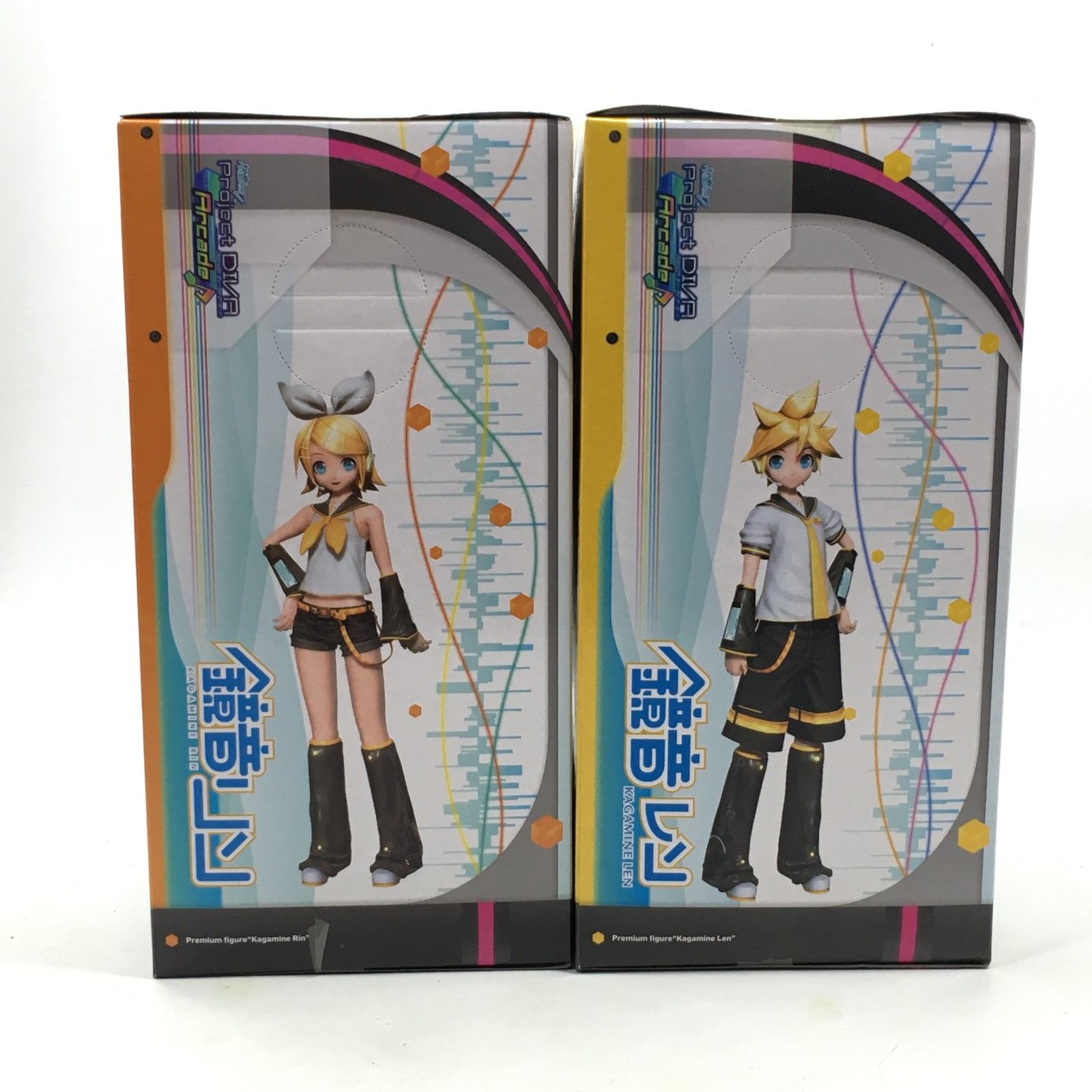 初音ミク Project DIVA f カイト 鏡音レン プレミアム フィギュア