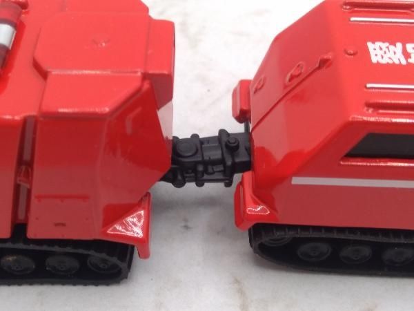 ロングトミカ121 全地形対応車レッドサラマンダー／エクストリ−厶V 消防車 現状品 ロングトミカ No.121 全地形対応車 レッドサラマンダｰ