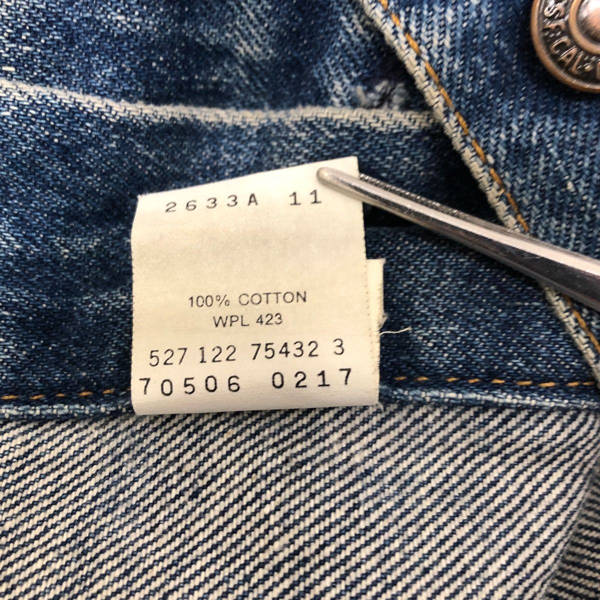 □□80s Levis ジャケット 70506 36(S) 82年製 アメリカ製 527刻印