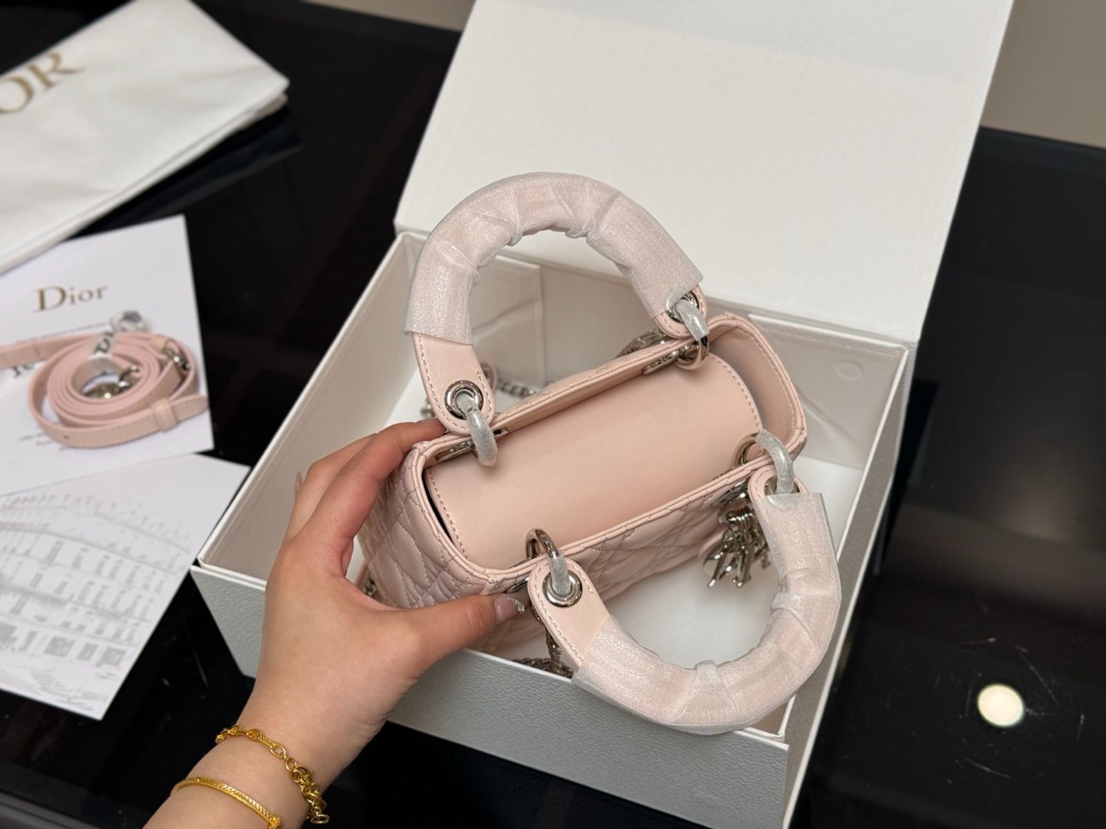 値下げしました。ディオール　ラムスキン　サンダル DIOR | Dioract スライドサンダル ラムスキン
