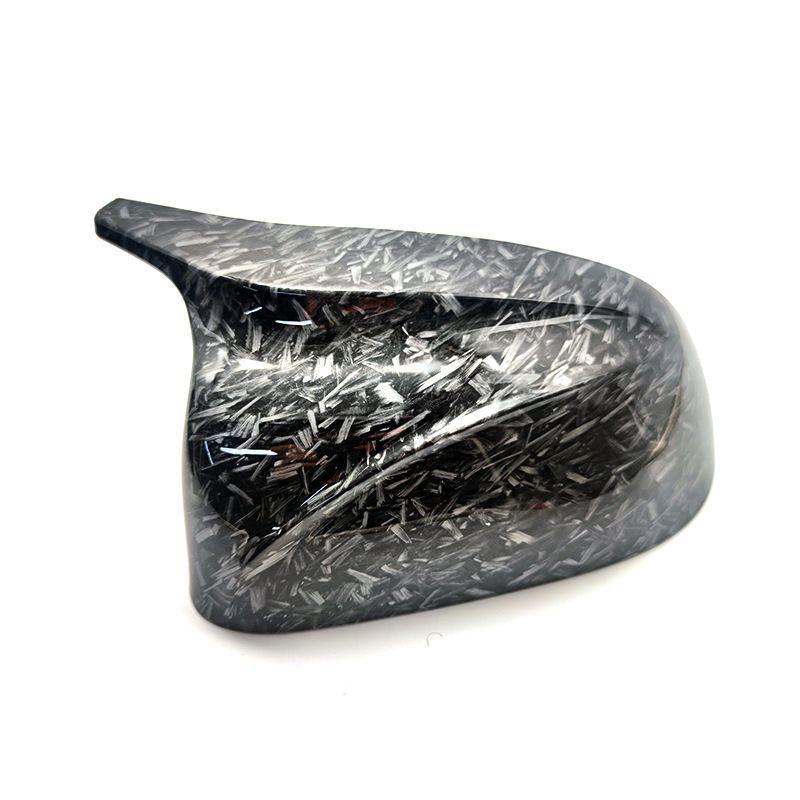 BMW X3 X4 X5 G01 G02 G05 対応 鍛造カーボン調 Mスタイル 牛角ミラーカバー ANデザイン ABS製