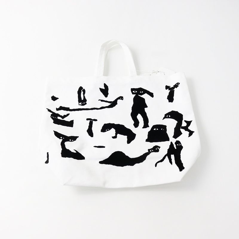 ミナペルホネン mina perhonen フロッキー トートバッグ 中 未使用