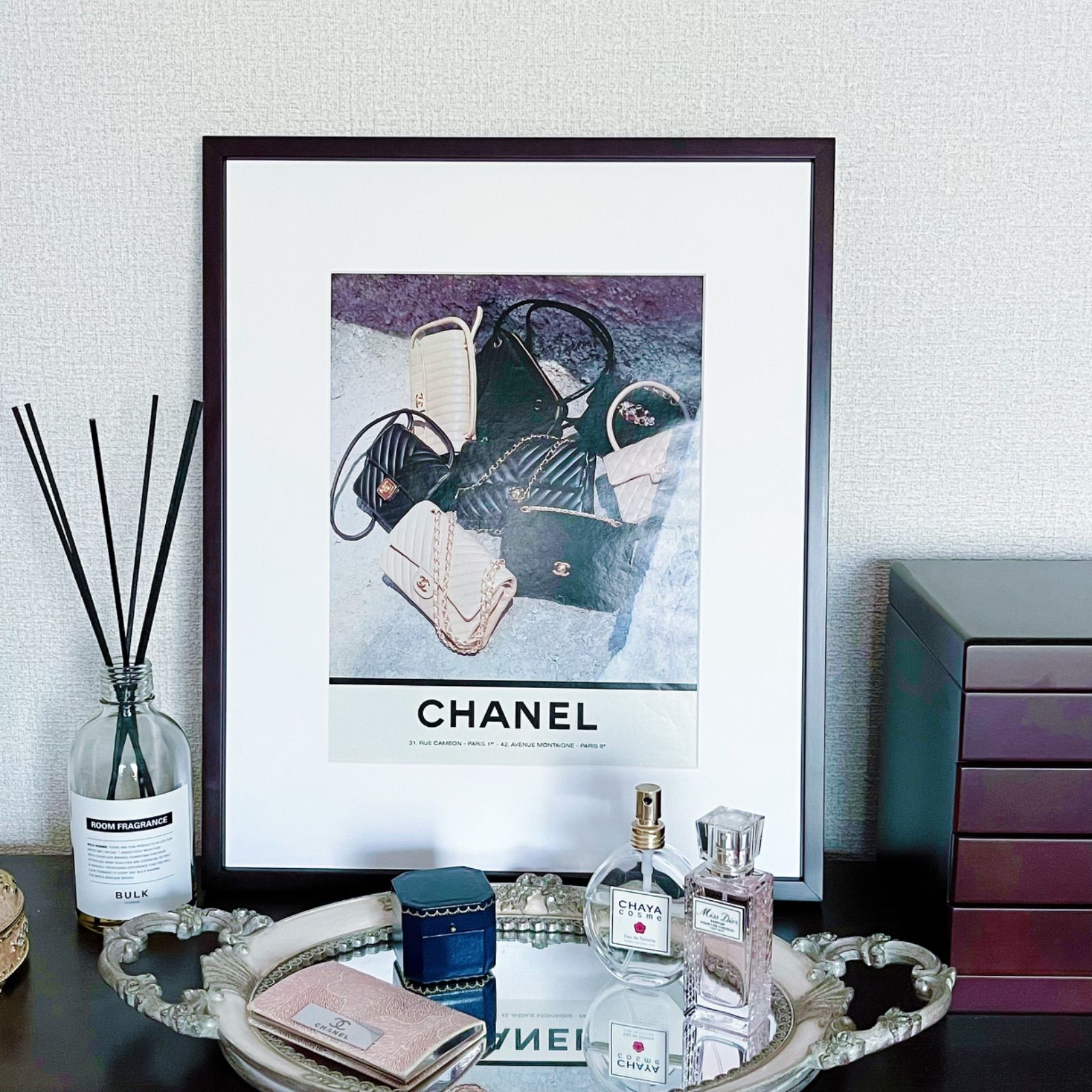 1991 広告＞ CHANEL シャネル マトラッセ ポスター ヴィンテージ