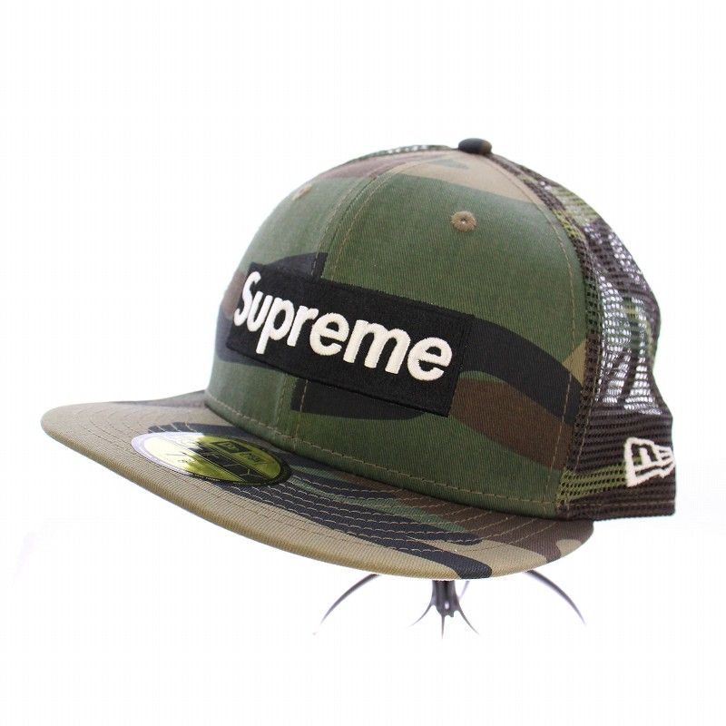シュプリーム NEW ERA 24SS Box Logo Mesh Back ボックスロゴメッシュ