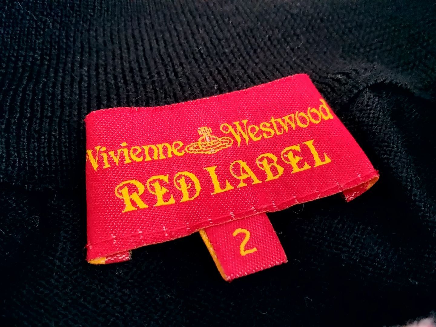 ヴィヴィアンウエストウッド Redlabel 毛100%セーター ヴィヴィアンウエストウッド レッドレーベル ニット セーター 毛