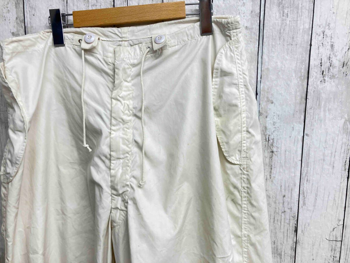 US NAVY/米軍/SNOW PANTS/スノーパンツ/DLA100-78-C-1096/カーゴパンツ/ホワイト/シミ有