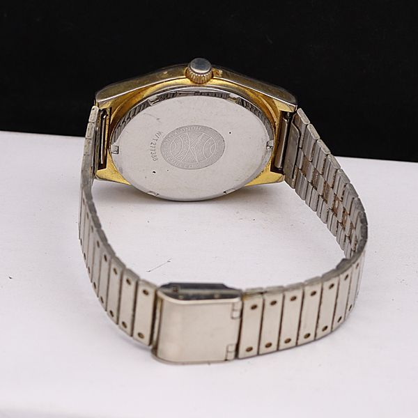 ロングバード 手巻き W/T277388 ライトゴールド文字盤 石付 ラウンド メンズ腕時計 KYM メルカリShops