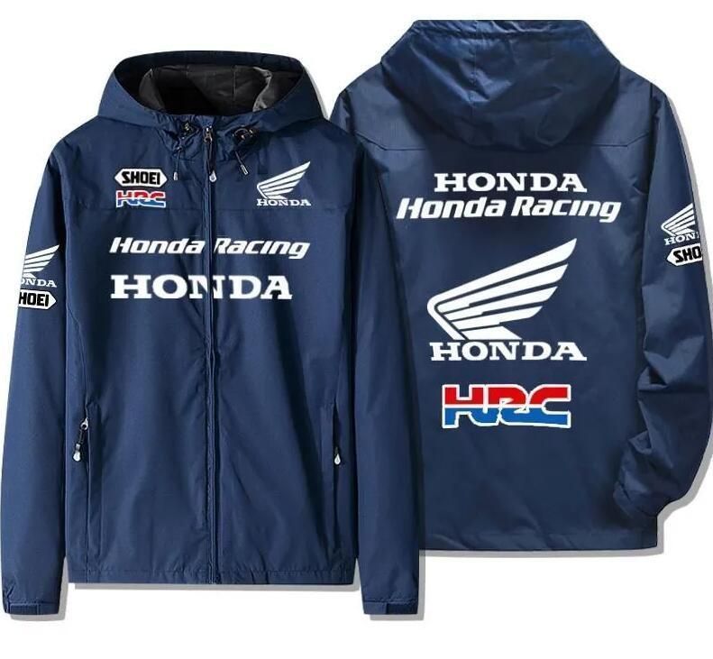 【新品未使用】ホンダ Honda HRC スレーシング ジャケット バイクウエアグッズ 長袖 防風 厚手 冬服 秋冬新品