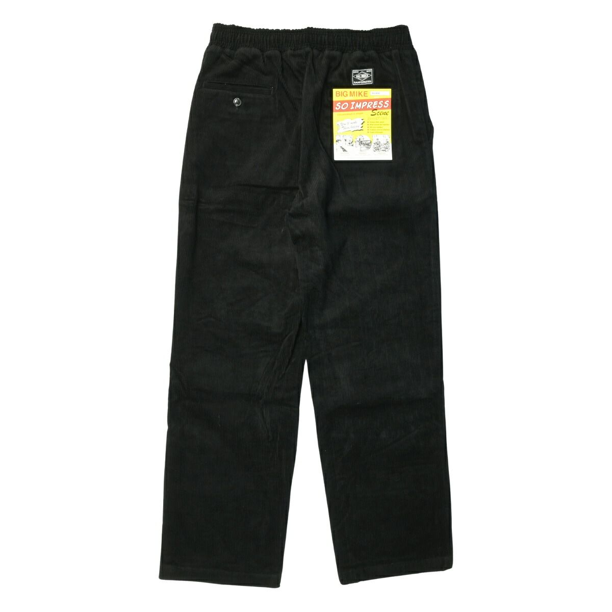 【新品】 BIG MIKE ビッグマイク Corduroy Easy Pants メンズ ブラウン/ブラック/ブルーグレー M-L BIG MIKE ビッグマイク&frasl; 25秋冬新作 セットアップ対応 クラシック