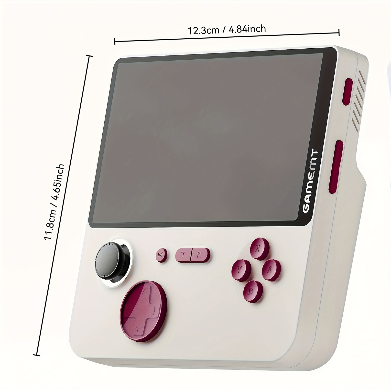 2 in 1 ハンドヘルドゲームコンソールとパワーバンク 17W 5000mAh USB充電 5インチIPSスクリーン スクリーンキャスティングをサポート ABS素材 充電式リチウムポリマーバッテリー ポータブルエンターテインメントデバイス